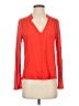 Splendid 100% Rayon Orange Long Sleeve Blouse Size S - photo 1