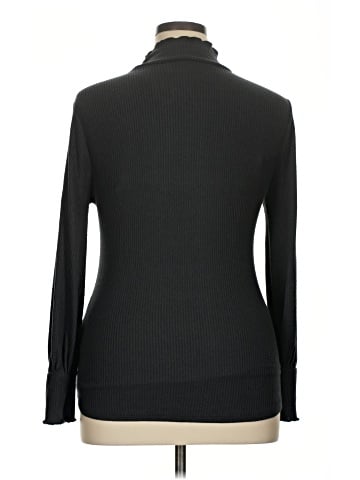 Pink Blush Long Sleeve Turtleneck (view 2)