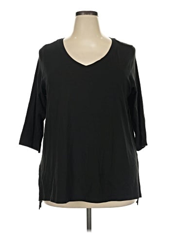 Tahari 3/4 Sleeve T-Shirt (view 1)