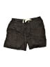 Gap 100% Linen Solid Brown Cargo Shorts Size S - photo 1