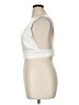Sandro White Sleeveless Blouse Size XL (4) - photo 5