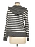 CAbi Stripes Gray Pullover Sweater Size M - photo 2