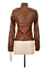 Calvin Klein 100% Polyurethane Brown Jacket Size XS - photo 2