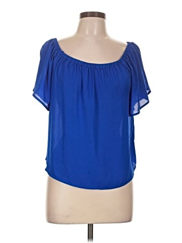 J.Crew Factory Store Short Sleeve Blouse (view 1)