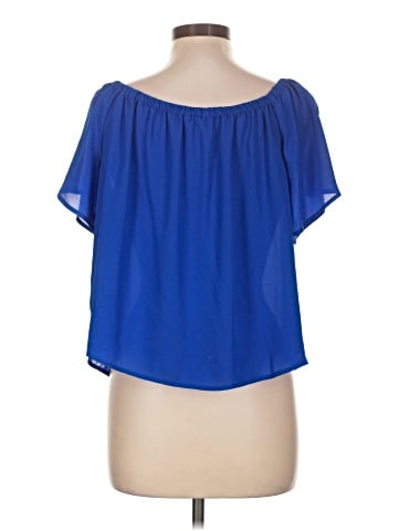J.Crew Factory Store Short Sleeve Blouse (view 2)