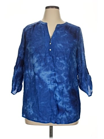 Faded Glory 3/4 Sleeve Blouse (view 1)