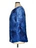 Faded Glory Tie-dye Blue 3/4 Sleeve Blouse Size 1X - photo 5