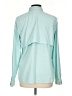 Orvis Solid Teal Long Sleeve Blouse Size L - photo 2