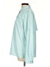 Orvis Solid Teal Long Sleeve Blouse Size L - photo 5