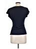 Max Studio Blue Short Sleeve Top Size L - photo 2