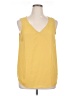 Maurices 100% Polyester Yellow Sleeveless Top Size 14 (0) - photo 1