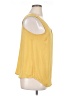 Maurices 100% Polyester Yellow Sleeveless Top Size 14 (0) - photo 4