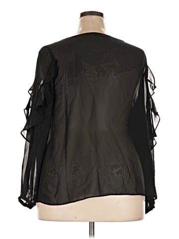 ELOQUII 3/4 Sleeve Blouse (view 2)