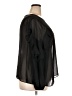 ELOQUII 100% Polyester Black 3/4 Sleeve Blouse Size 18 Plus - photo 4