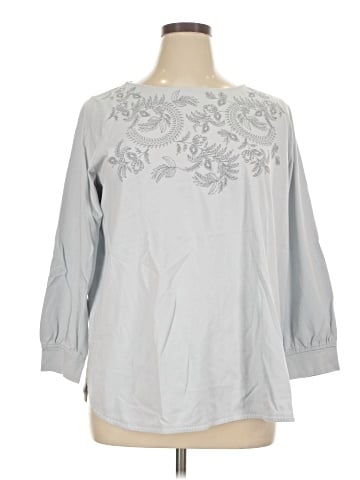 Purejill Long Sleeve Blouse (view 1)