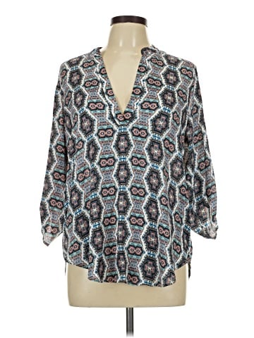 Lush 3/4 Sleeve Blouse (view 1)
