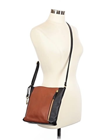 Fossil Leather Crossbody Bag (view 2)
