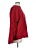 Woolrich 100% Wool/laine Solid Red Wool Pullover Sweater Size L - photo 4