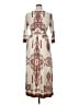 Lapogee Paisley Ivory Casual Dress Size XL - photo 2