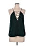 WAYF Green Sleeveless Blouse Size M - photo 1