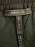 BCBGMAXAZRIA 100% Polyurethane Metallic Black Athletic Shorts Size M - photo 3