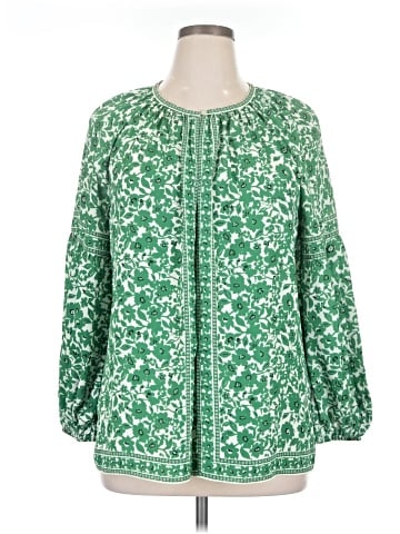 Max Studio 3/4 Sleeve Blouse (view 1)