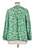 Max Studio 100% Polyester Green 3/4 Sleeve Blouse Size 1X - photo 2