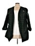 CUE 100% Acrylic Argyle Green Blazer Size 22W - photo 1