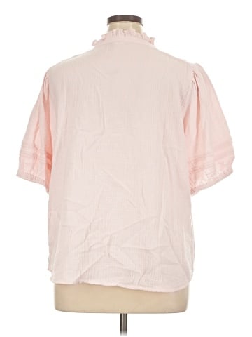 Caslon Short Sleeve Blouse (view 2)