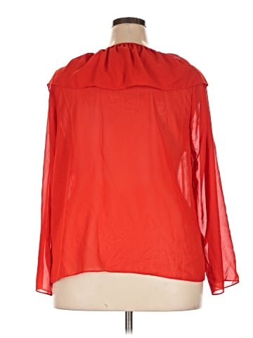 ELOQUII Long Sleeve Blouse (view 2)