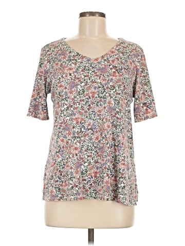J.Jill Short Sleeve Henley (view 1)