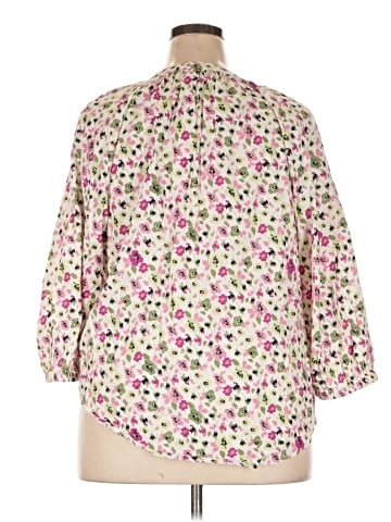St. John's Bay 3/4 Sleeve Blouse (view 2)