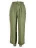 Ali Miles 100% Silk Solid Green Silk Pants Size 14 - photo 1