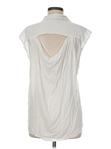 Maeve Sleeveless Button-Down Shirt (view 2)
