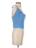 Debut Blue Sleeveless Top Size S - photo 4