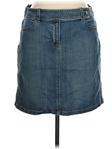 Ann Taylor Factory Denim Skirt (view 1)