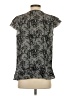 Parker 100% Polyester Gray Sleeveless Blouse Size S - photo 2