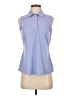 Greg Norman Blue Sleeveless Blouse Size S - photo 1