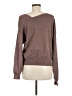 Line & Dot Brown Pullover Sweater Size M - photo 2