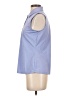 Greg Norman Blue Sleeveless Blouse Size S - photo 5