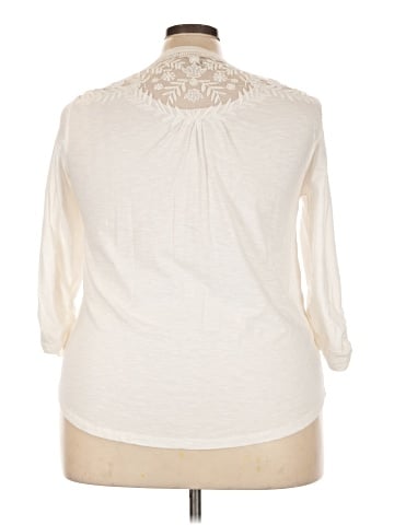 Style&Co 3/4 Sleeve T-Shirt (view 2)