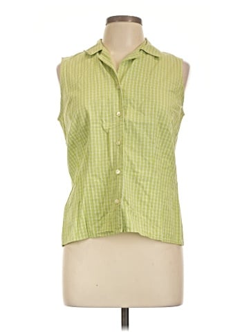 Geoffrey Beene Sport Sleeveless Button-Down Shirt (view 1)