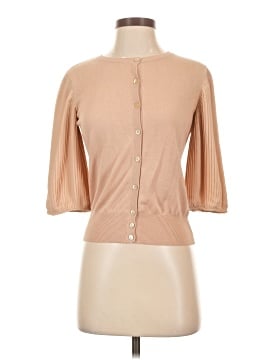 RED Valentino Vintage Pleated Sleeve Cardigan (view 1)