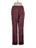 Vineyard Vines Plaid Red Casual Pants Size 0 - photo 2