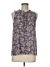 Weston 100% Polyester Blue Sleeveless Blouse Size M - photo 1