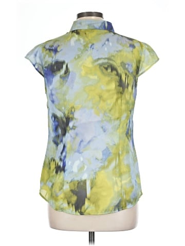 New York & Company Short Sleeve Blouse (view 2)