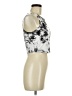 Aqua Silver Sleeveless Blouse Size M - photo 4