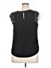 Candie's 100% Polyester Black Sleeveless Blouse Size XL - photo 2