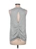 Apana Gray Sleeveless Top Size M - photo 2