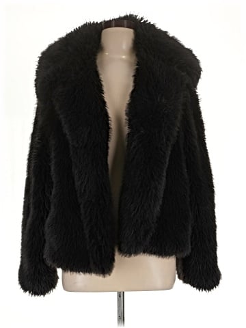 Topshop Faux Fur Jacket (view 1)